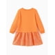 thumbnail image 5 of Vestido Disney Princess Moana para niña pequeña de 4 a 5 años, color naranja, 5 of 7