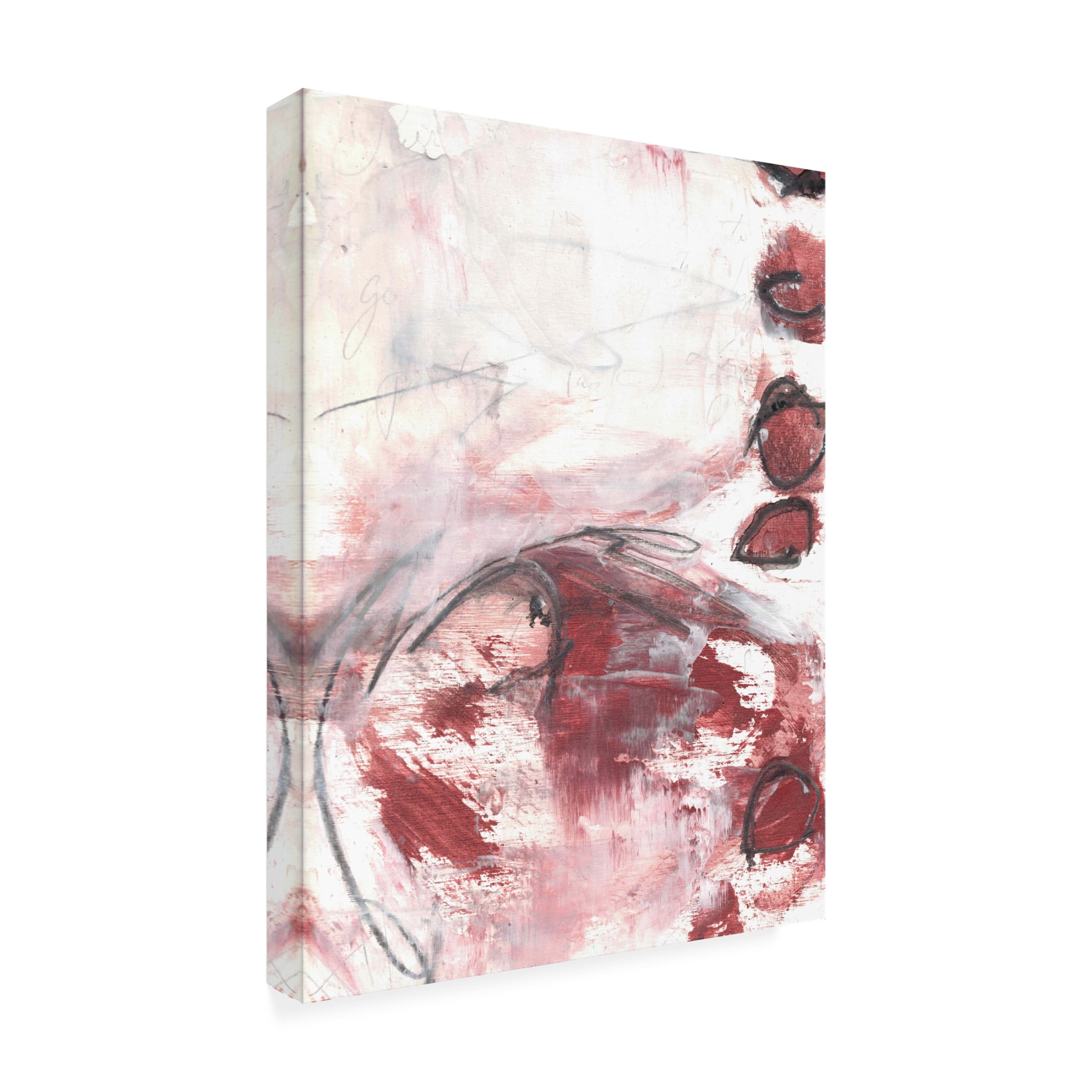 Canvas Wall Art - Deb Chaney 'Be Brave' Wall Art for Living Room, Bedroom, or Office Décor by Trademark Fine Art - 14 x 19 Inches
