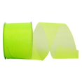 thumbnail image 1 of Reliant Ribbon 25621-185-40K 20.5 in. 50 Yards Chiffon Mono Sheer Ribbon, Citrus, 1 of 1