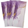 thumbnail image 4 of GZHJMY Purple Marble Kitchen Towel, Dish Towels Quick Drying Tea Towels Absorbent Hand Towels for Kitchen Sink Dinner Table 28 x 18 Inches, Set of 6, 4 of 7