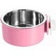 thumbnail image 5 of Dog bowl Hanging food and water bowl for small stainless steel easy to clean with cross lock design for cages, 5 of 5