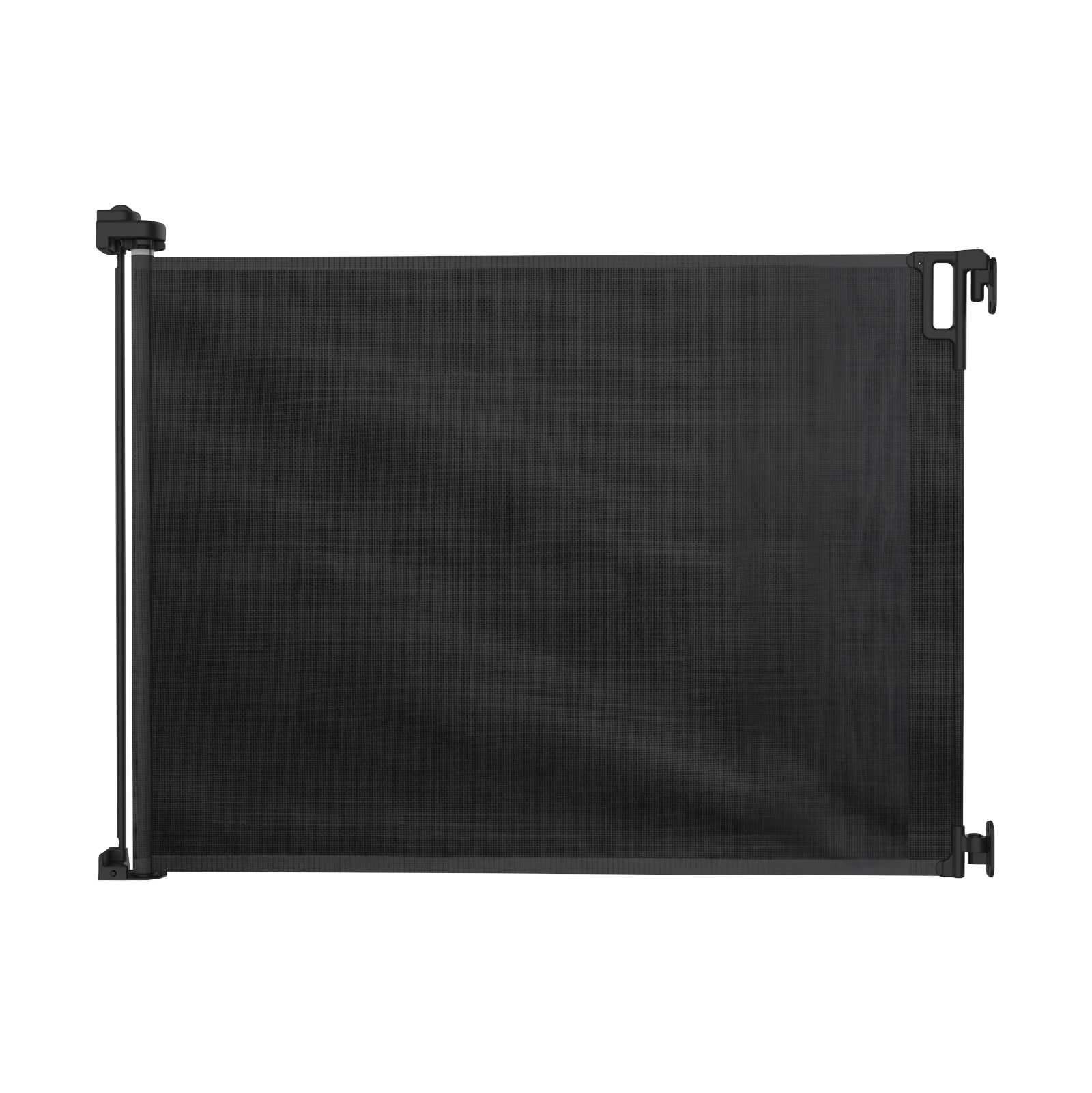Perma Child Safety 79 in. Wide x 38 in. Tall Black Ultimate Retractable Baby Gate