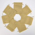 thumbnail image 4 of 20 piezas bolsa de arpillera con cordón de lino oscuro Adepaton LRWJ915-3, 4 of 8