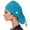 Sky Blue, variant on Unisex Cotton Printed Bouffant&nbsp;Scrub Caps&nbsp;For Doctors Nurses And Beautician Reusable Hat Dark Blue