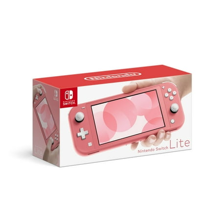 Nintendo Switch Lite Console Coral On Walmart Fandom Shop - netflix on nintendo 3ds xl roblox