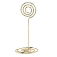 thumbnail image 2 of 36 Pack Table Number Card Holders Photo Holder Stands Place Paper Menu Clips, Circle Shape (Gold), 2 of 8