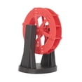thumbnail image 1 of Modelo de rueda hidráulica simulada, accesorio fotográfico en miniatura elegante para paisajismo acuático. Rojo Diámetro 10cm, 1 of 8