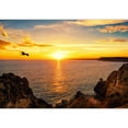 thumbnail image 2 of wall26 - Tranquil Sunset Scenery at The Ocean with The Sunlight Reflected on The Water - Removable Wall Mural | Self-Adhesive Large Wallpaper - 66x96 inches, 2 of 6