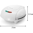 thumbnail image 2 of Quesadillera Taurus Osiris 2000 Multifuncional Antiadherente Blanca, 2 of 5