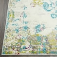 thumbnail image 4 of Home Dynamix Boho Makenna Bohemian Medallion Area Rug, Ivory/Blue, 7'9"x10'2", 4 of 6