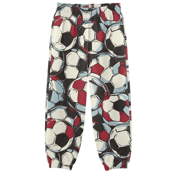 joogoo Football Soccer Ball Boys' Sweatpants Jogger Pants 5-6Y