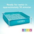 thumbnail image 2 of Open Box Intex Mini Frame Kiddie 4 x 4 Foot Beginner Frame Pool, Blue (3 Pack), 2 of 7
