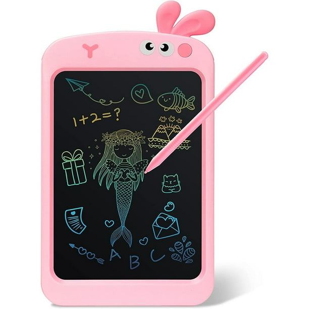 Tablero de graffiti con tableta de escritura LCD, tablero de escritura con tableta de dibujo en color de 8,5 pulgadas, juguetes de regalo para niños, adecuado para niños de 3 a 7 años