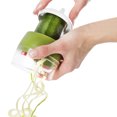 thumbnail image 2 of Portable Vegetable Spiralizer, Slicer 3 in 1 zucchini Spaghetti Zoodle Maker, Adjustable Handheld Peeler (A), 2 of 7