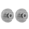 thumbnail image 1 of Guitar Strap Lock, Durable 2Pcs Easy Installation Bass Strap Button  For Instrument Silver,Black,Gold, 1 of 8