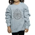 thumbnail image 3 of Harry Potter Girls Hogwarts Crest Wands Sweatshirt, 3 of 5