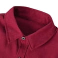 thumbnail image 4 of XIMIN Boys Linen Button Down Dress Shirt Long Sleeve Top School Uniform Shirt for Kids Toddler Teen Casual Formal, 4 of 6