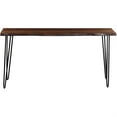 thumbnail image 2 of Jofran Nature's Edge Solid Acacia Counter Height Sofa Dining Table, 2 of 7