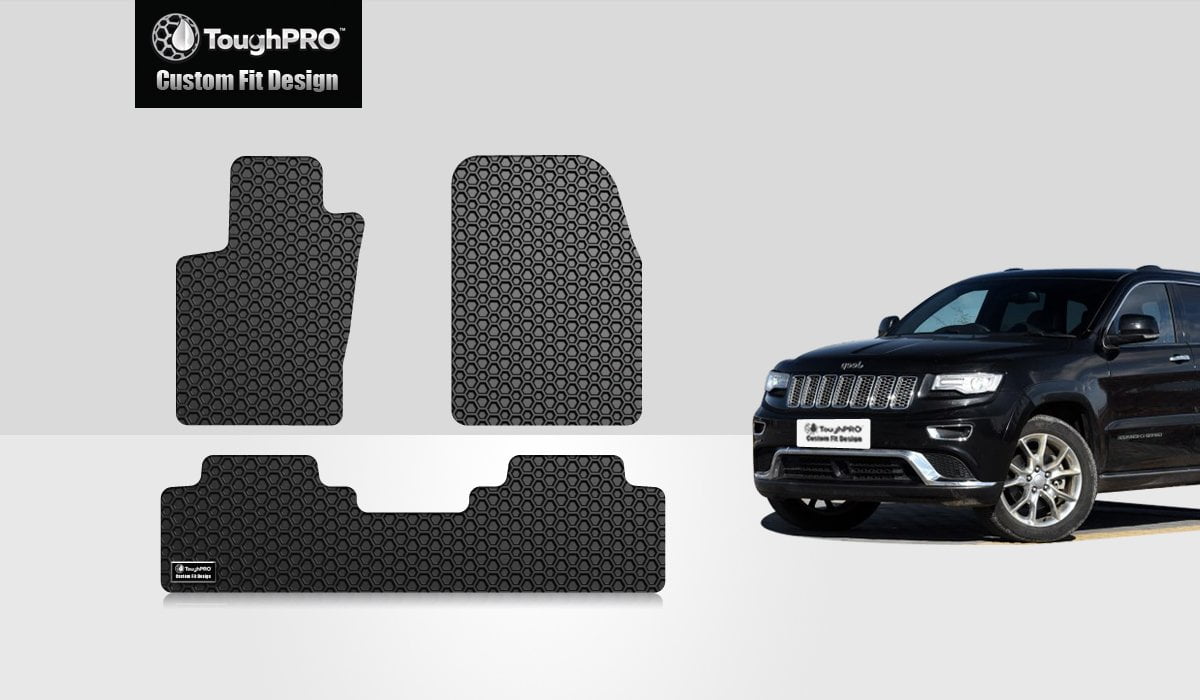 ToughPRO Cargo Mat Compatible with 2020 Jeep Grand Cherokee All