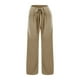 thumbnail image 3 of WILLBEST Pantalones Casuales elegantes para Mujer: Diseño Holgado, de Pierna Ancha y con Bolsillos con Cordones de Color Liso para Mayor Comodidad y Versatilidad a Diario. Chica, 3 of 3