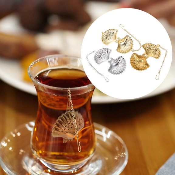 MERRYHAPY Stainless Steel Tea Infuser Set for Loose Leaf Tea Brewing, , 3 Pieces