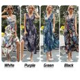 thumbnail image 3 of Vestido de mujer sin espalda con estampado floral con lazo en la cintura, vestido imperio con c Abanopi Vestido de mujer, 3 of 7