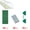 D Green, variant on 30pcs 0.15 × 15.7inch Bend Pipe Bracket for Garden Tunnel Hoops Greenhouse Holders Arch Shaped Gardening Art Arch Stand Style