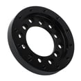 thumbnail image 2 of Adaptador de volante Placa negra Aleación de aluminio CNC para volante Logitech G25 G27 G29 G920 13 14 pulgadas 73 mm / 2,87 pulgadas, 2 of 5