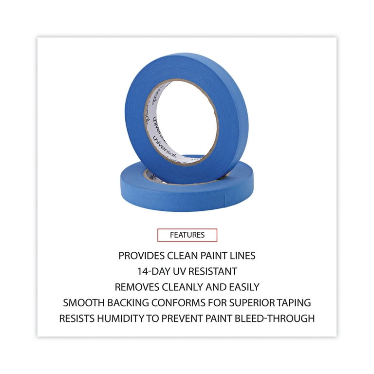 Premium Blue Masking Tape with UV Resistance, 3 Premium Blue Masking Tape with UV Resistance, 3