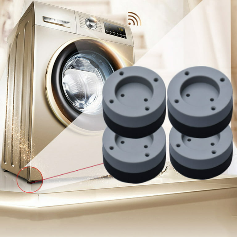 4x Anti-Vibration Pads Washing Machine Rubber Mat Fixed Base Dryer