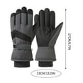 thumbnail image 3 of WNFJR Winter Ski Gloves, Windproof Gloves for Men & Women, Touchscreen Snow Gloves for Cold Weather, Thermal Warm Gloves, 3 of 4