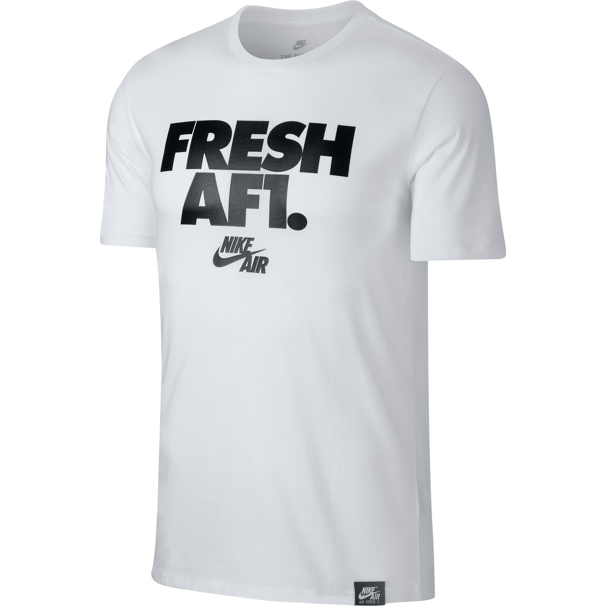 Nike Nike NSW Air Force 1 Men's Athletic Casual TShirt White/Black