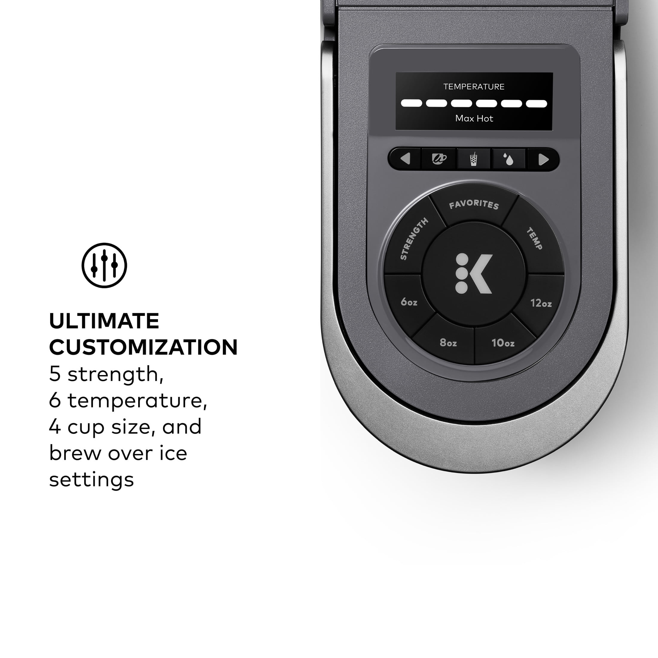 K-Supreme® SMART Single Serve Coffee Maker-Gray