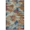 thumbnail image 1 of Momeni Rugs MILLNMI-11MTI2380 Millenia Collection 100-Percent Viscose Hand Tufted Area Rug, 2' 3" X 8', Multicolor, 1 of 1