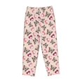 thumbnail image 4 of Daiia Beautiful Butterflies and Hearts Women's Sleep Pant with Pockets and Drawstring,Pajama Pants-X-Large, 4 of 9