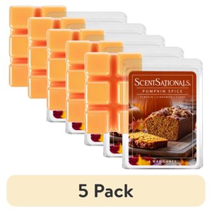 ScentSationals Pumpkin Spice Scented Wax Melts, 2.5 oz