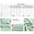 thumbnail image 4 of PRETTYGARDEN Women's Spring Summer Short Sleeve Tops Ribbed Henley Button Slim Fit Basic Casual T Shirts Blouse Clothing, 4 of 10