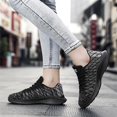 thumbnail image 6 of NOKIO Fashion Sneakers for Women Breathable 𝖫a𝖼e Up Tennis Shoes with Flexible Cushioning Sole, Comfortable Outdoor Running Shoes Non-S𝗅ip Athlet𝗂c Shoes for Summer and Autumn, 6 of 9