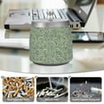 thumbnail image 6 of Yayeee Ashtray with Lid for Cigarette Smokeless Stainless Steel Home Ash Holder, Retro Green Abstract, 6 of 7