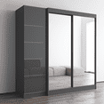 thumbnail image 2 of Aria 2D-EX Wardrobe with 2 Mirrors, 2 of 6