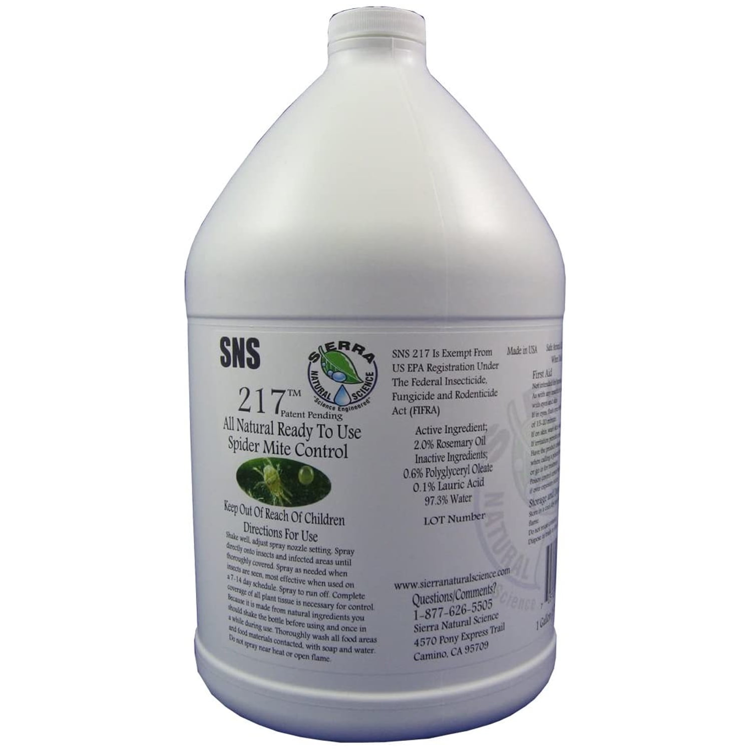 SNS 217 Mite Control RTU, 1 gal