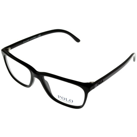 Polo Ralph Lauren Prescription Eyewear Frames Unisex Rectangular Black PH2129 5517 Size: Lens/ Bridge/ Temple:  51_16_145_36