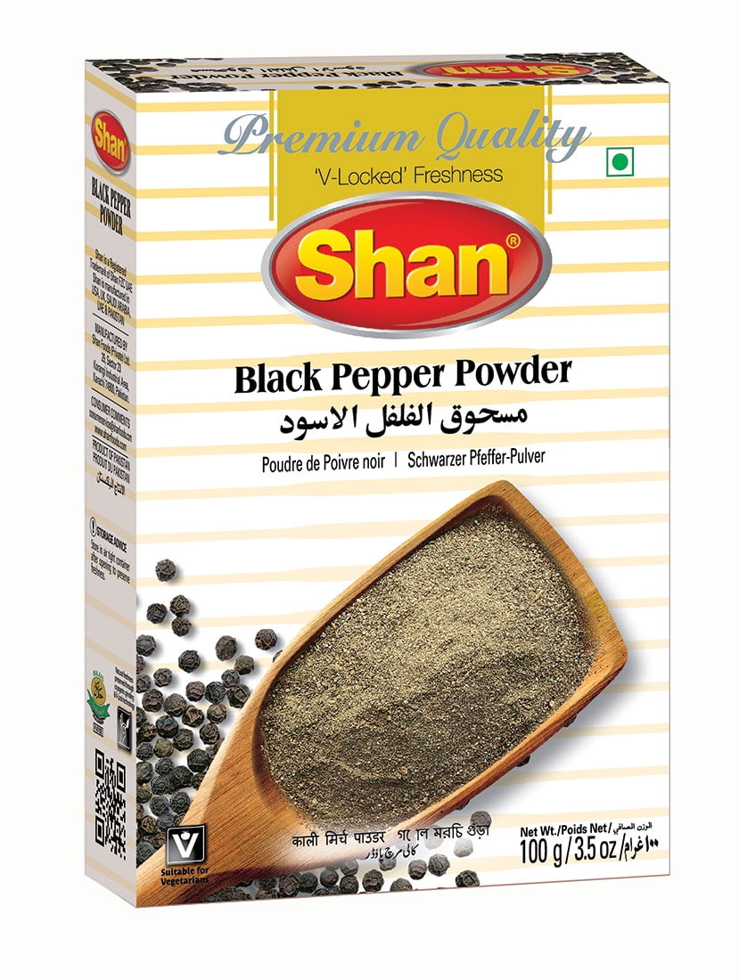 Black Pepper Powder 100g Finest Grinded Traditionally Peppercorn