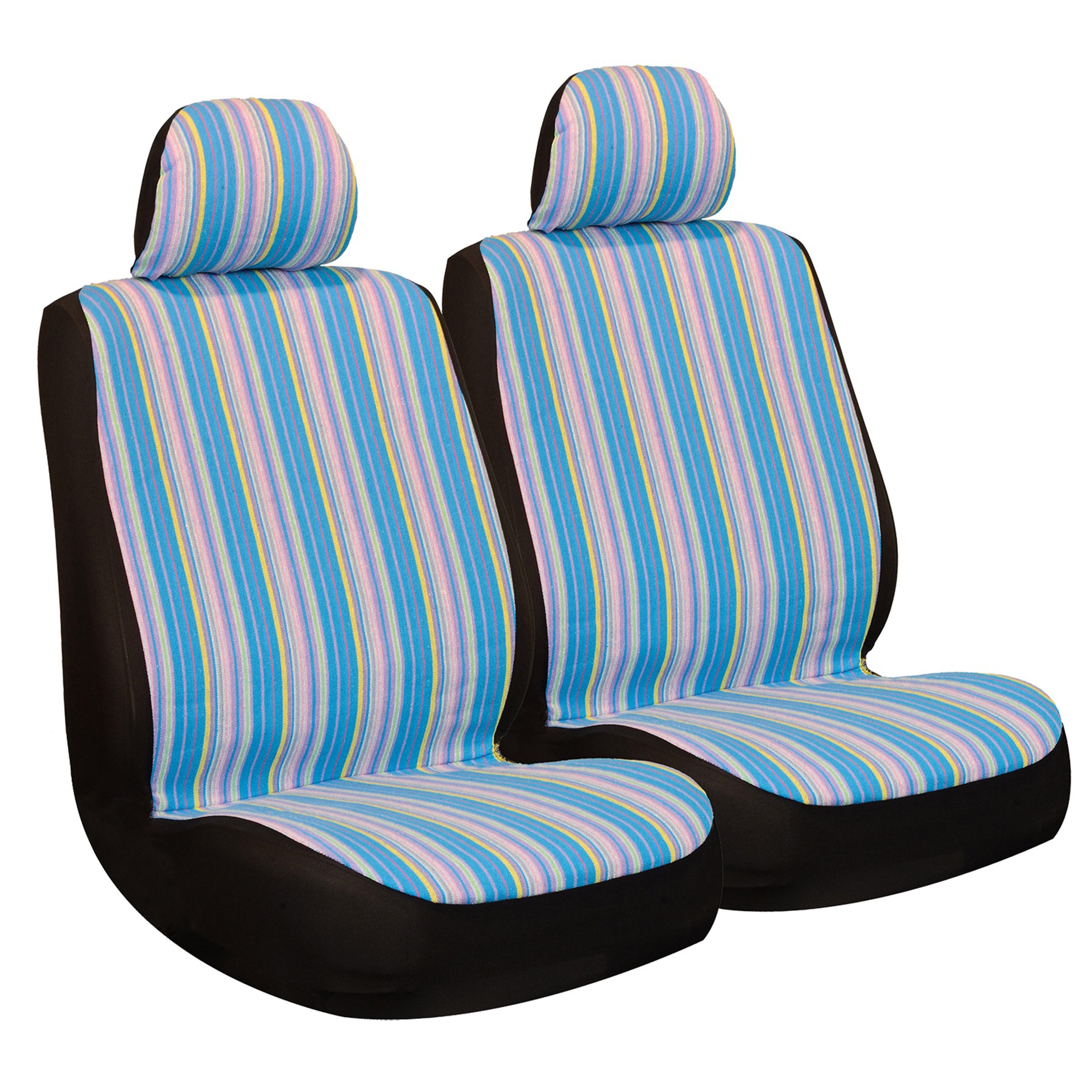 Allison Stripe Series Low Bucket car auto seat cover Coral
