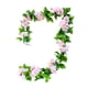 thumbnail image 2 of Flores Artificiales Gloria Guirnalda de Vacaciones de Hojas Falsas Guirnalda Floral para Árboles Puerta Decoración Rosa Claro, 2 of 9