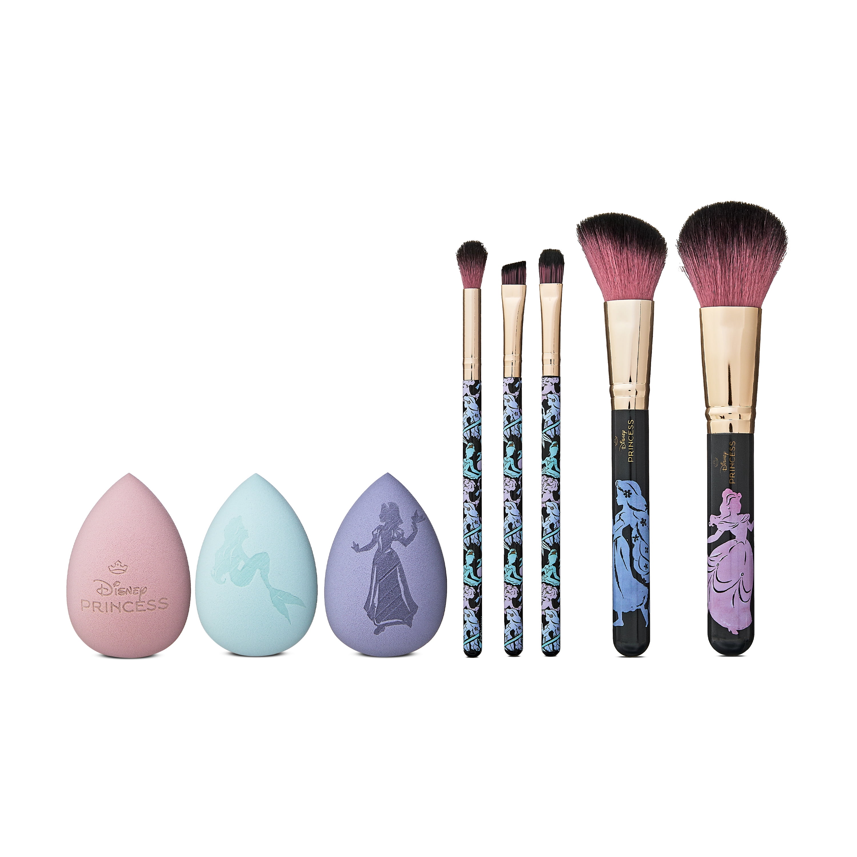 Disney Princess Blender & Brush Set, 8 Pieces