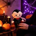 thumbnail image 2 of Halloween Vampire Plush 10", Cute Stuffed Vampire Doll Toys, Soft Spooky Plushie for K*ids Halloween Gift, 1 Pack, 2 of 6