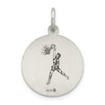 thumbnail image 3 of FB Jewels Sterling Silver St. Christopher Basketball Medal, 3 of 4