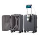 thumbnail image 1 of Carry On Luggage mixi Rock Grey Hard Shell de 20 pulgadas con cargador, 1 of 6