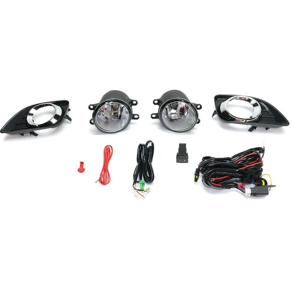 Fog Light Compatible with 2010-2011 Toyota Camry Front, Left Driver and Right Passenger With bulb(s)